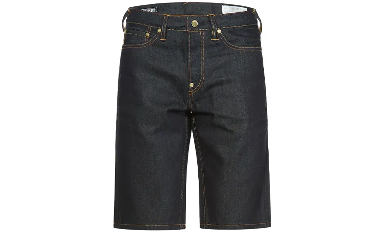 EVISU SS20 Fitted Shorts Men's Denim Blue