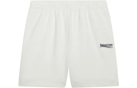 Balenciaga Political Campaign FW21 Casual Shorts Men's White