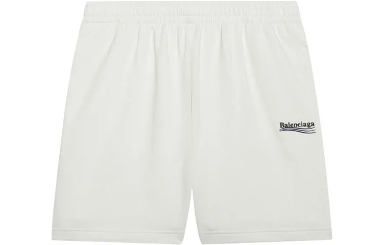 Balenciaga Political Campaign FW21 Casual Shorts Men's White