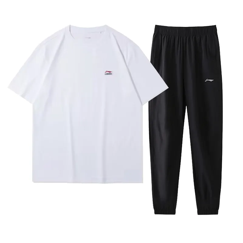 Li Ning Casual Sportswear Men's White+Black