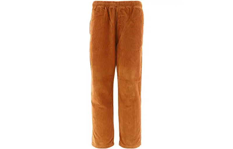 Stussy Casual Pants Men's Umber Moderate Straight Fit Pants