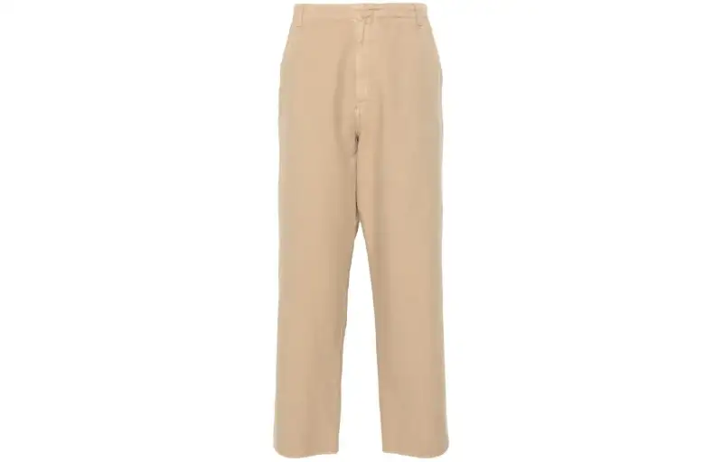 THE ROW Marlon Mid-Rise Wide-Leg Trousers