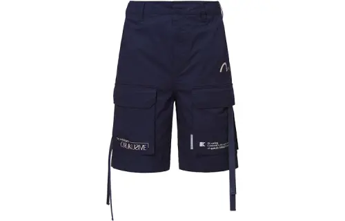 EVISU SS22 Cargo Shorts Men's Dark Blue