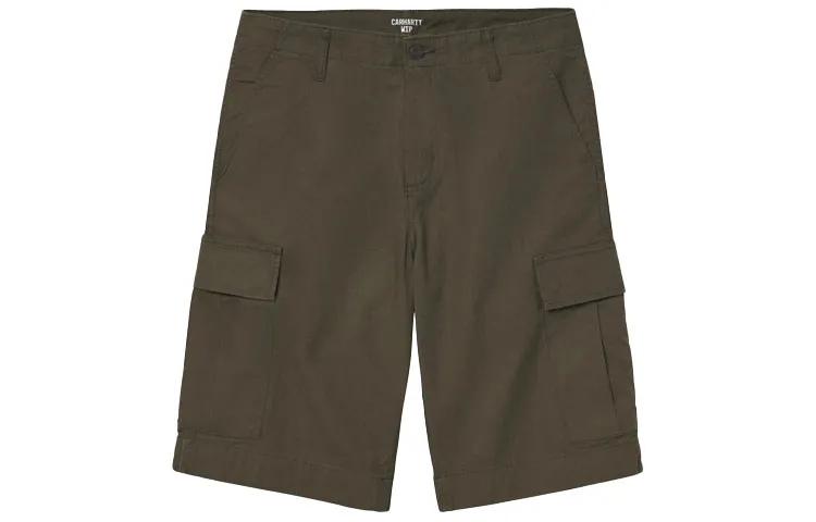 Carhartt WIP Logo Patch Knee Length Cargo Shorts