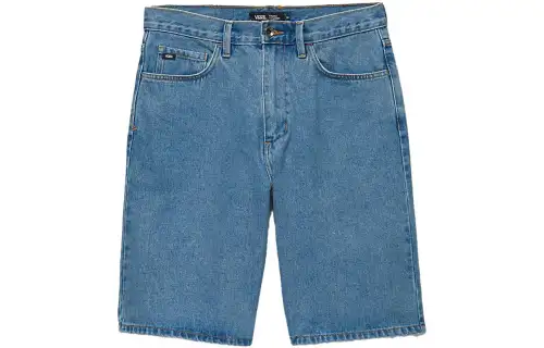 Vans COVINA Denim Shorts Men's Blue