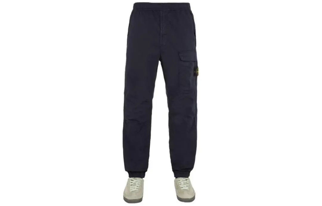 STONE ISLAND Casual Pants Men's Marine Blue