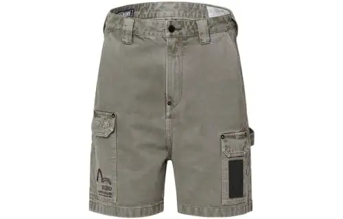 EVISU Denim Shorts Men's Gray Moderate