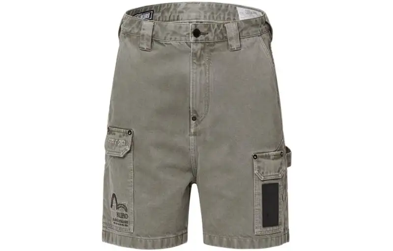EVISU Denim Shorts Men's Gray Moderate