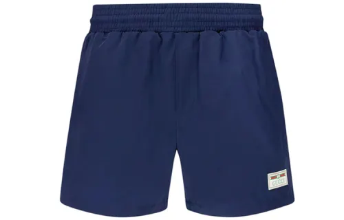 GUCCI Casual Shorts Men's Marine Blue