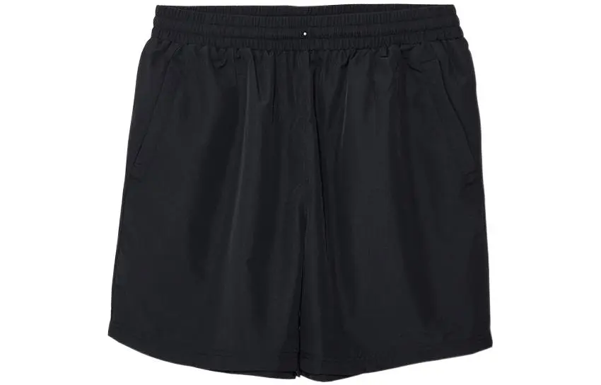 New Era Casual Shorts Unisex Black Moderate