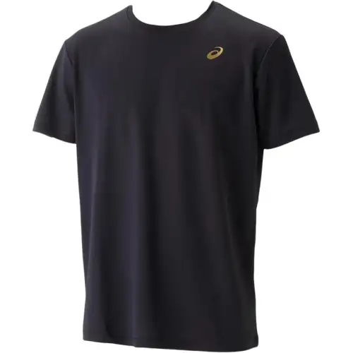 ASICS T Shirts Men's Black Crew Neck
