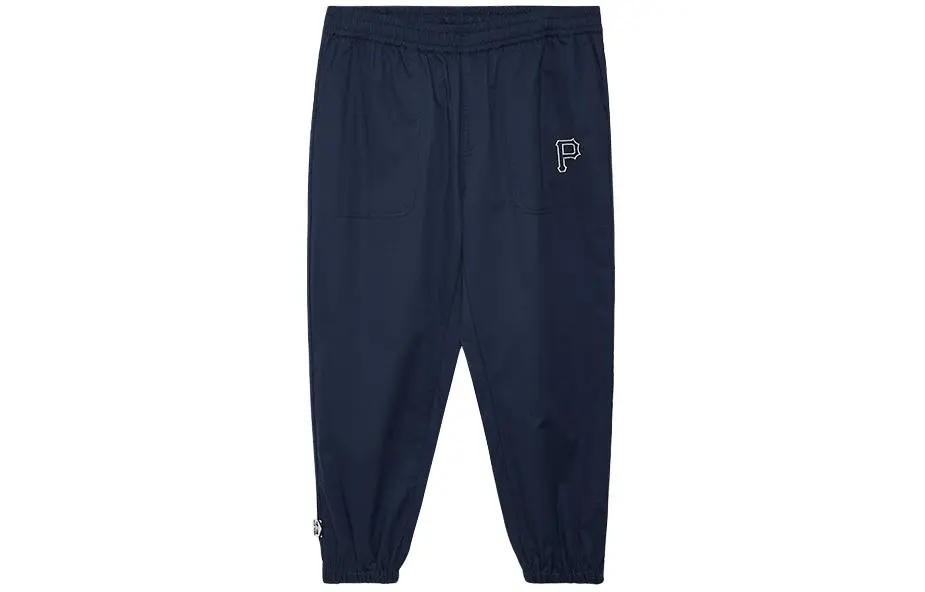 New Era x MLB SS24 Pittsburgh Pirates, Skateboard Collection Casual Pants Unisex Navy Blue