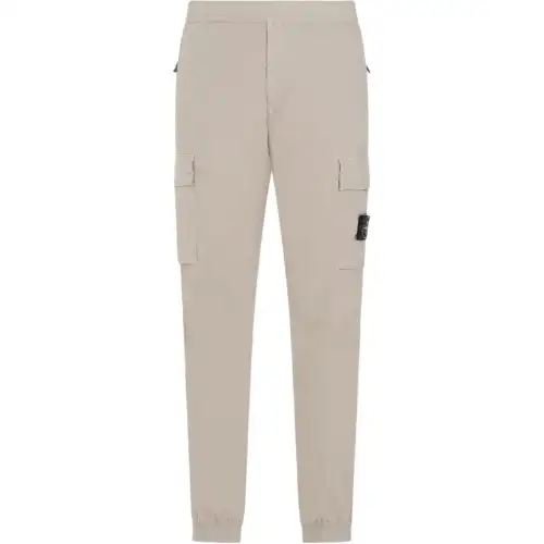 STONE ISLAND Cargo Pants Men's Sand
