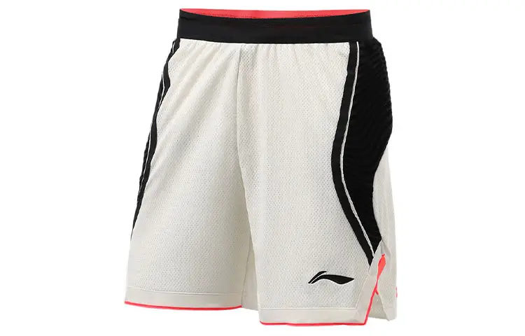 Li Ning Basketball Collection Casual Shorts Men's White