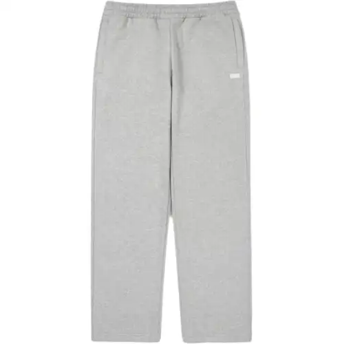 FILA Casual Pants Unisex Gray Moderate Straight Fit Pants