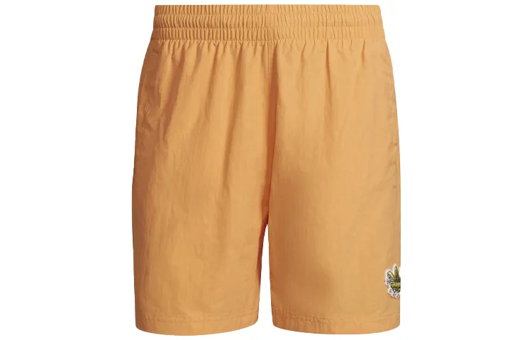 Adidas Originals Casual Shorts Men's Orange Yellow Moderate