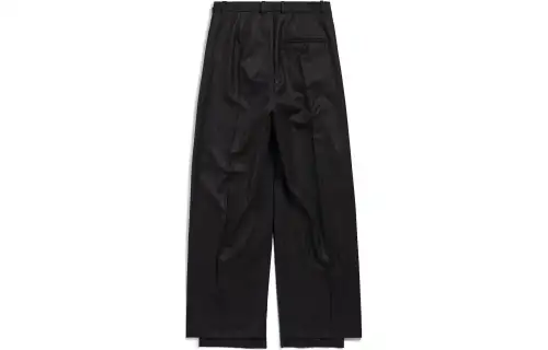 Balenciaga SS24 Casual Pants Loose Fit Unisex Black