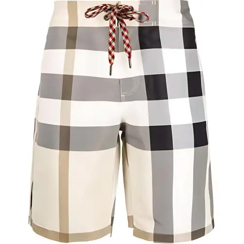 Burberry Casual Shorts Men's Beige