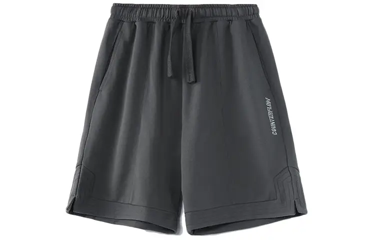 Li Ning CF Tracing Casual Shorts Men's Thunderstorm Gray
