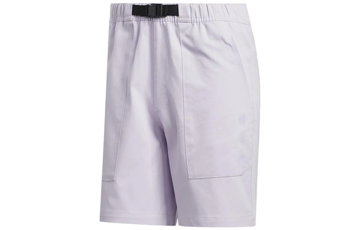 Adidas Casual Shorts Men's Purple Moderate