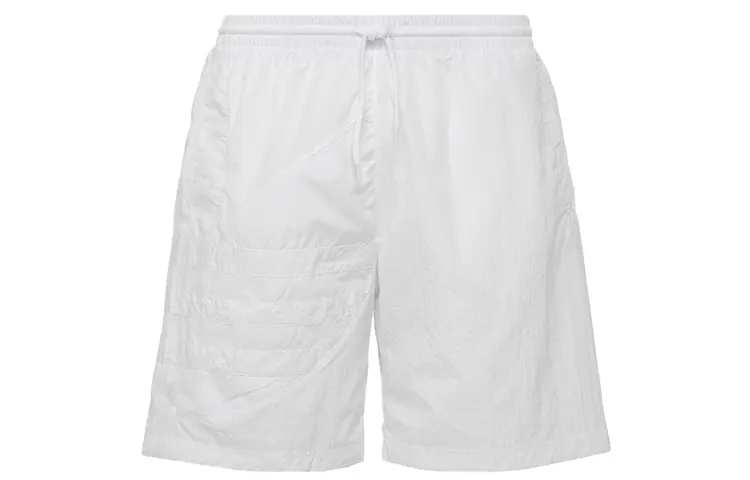 Adidas Originals Trefoil Casual Shorts Men's White Thin