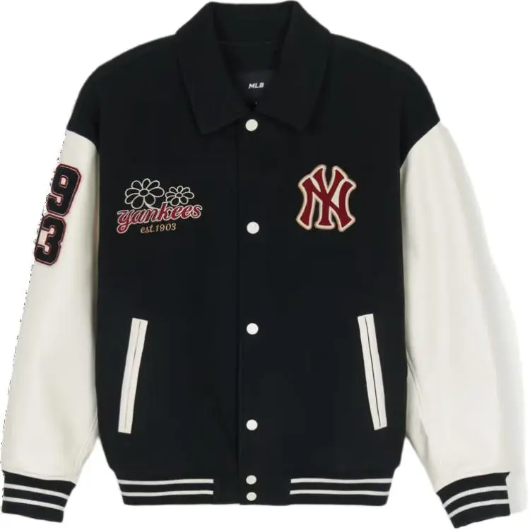 MLB New York Yankees Varsity Jackets & Coats Unisex Black