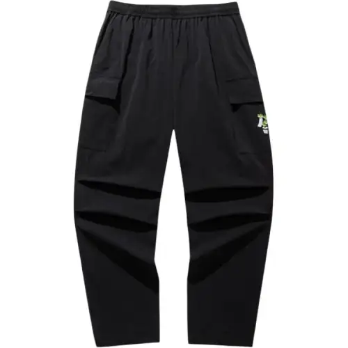 Anta x YOUHUAZHISHUO,LIANMINGKUAN Life Collection Casual Pants Unisex Basic Black