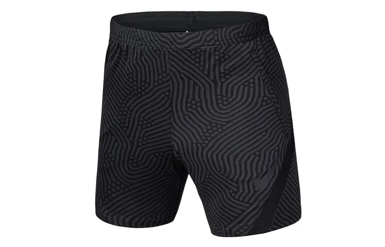 Nike Dri-Fit Casual Shorts Men's Black Moderate