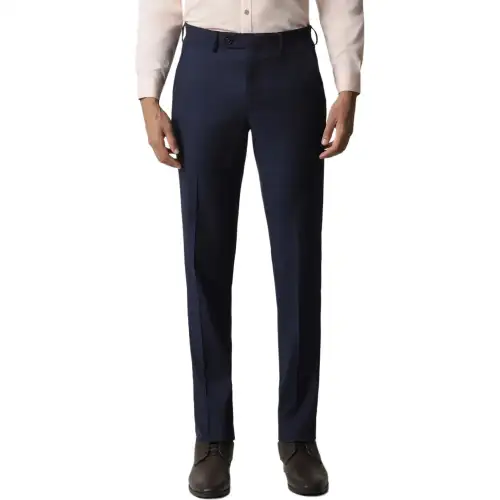 Burberry Casual Pants Men's Blue