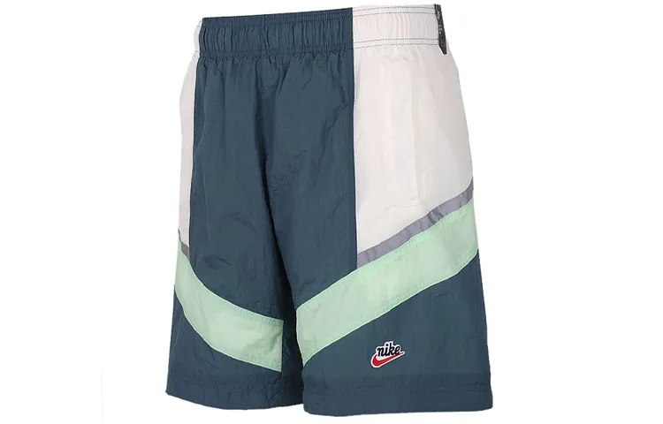 Nike Casual Shorts Men's Sail White/Gray Green/Calm Yellow Green Moderate