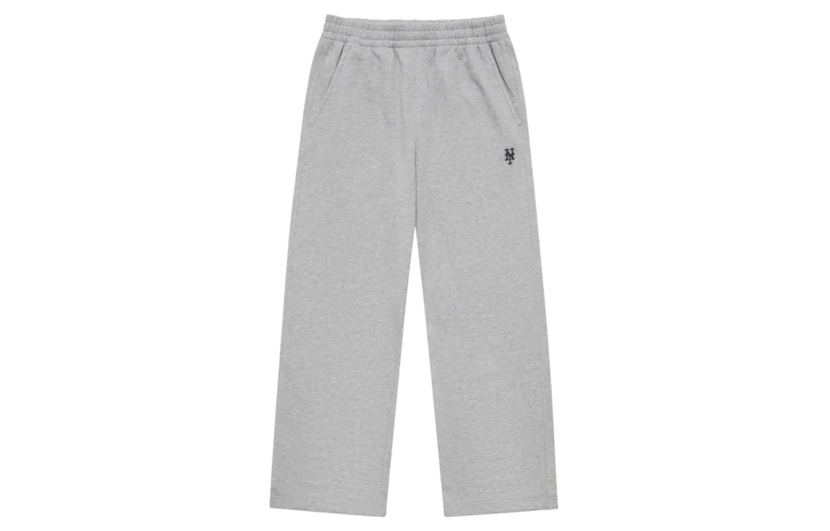 MLB Basic Collection New York Mets FW24 Casual Pants Unisex Light Gray