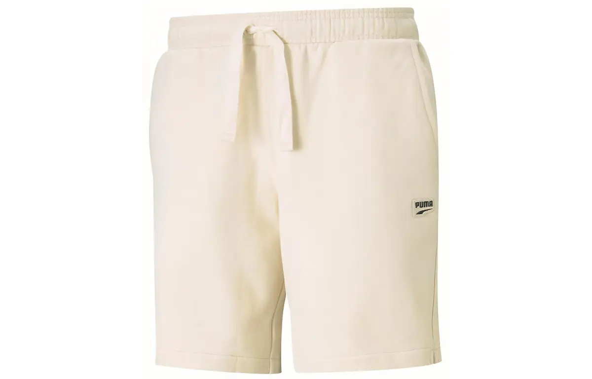 PUMA Ghana FtblCulture Casual Shorts Men's Ecru Moderate