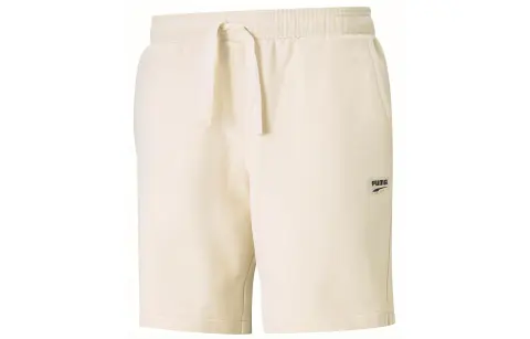 PUMA Ghana FtblCulture Casual Shorts Men's Ecru Moderate