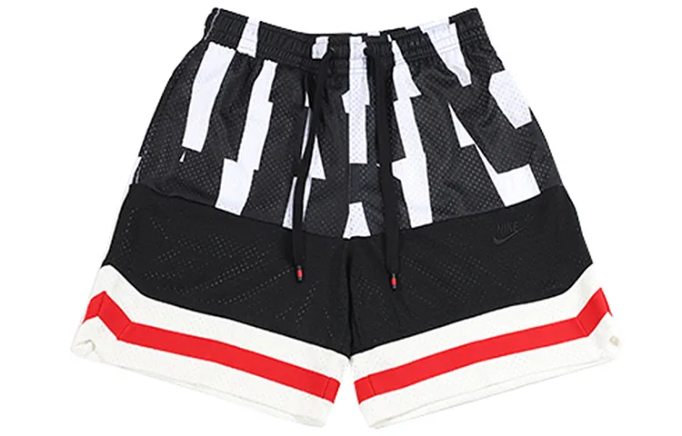 Nike Casual Shorts Men's Black White Red