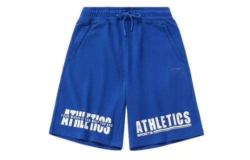 Li Ning Casual Shorts Men's Royal Blue Moderate