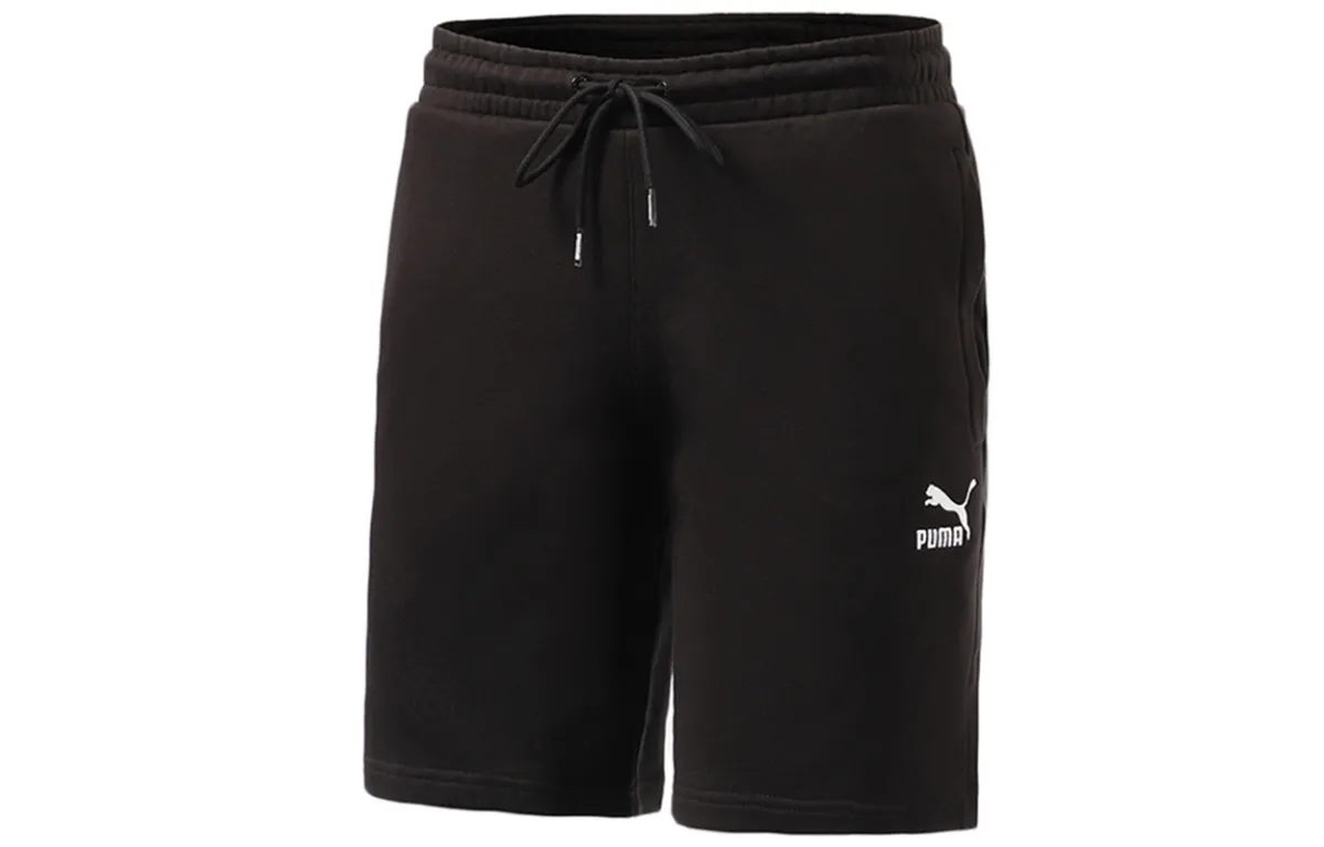 PUMA Casual Shorts Men's Black Moderate