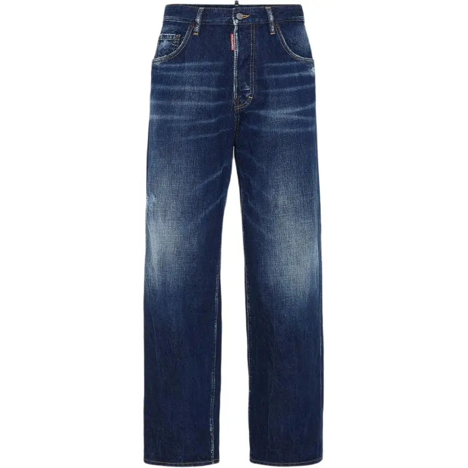Dsquared2 Be Cool Be Nice Wash Loose Jeans
