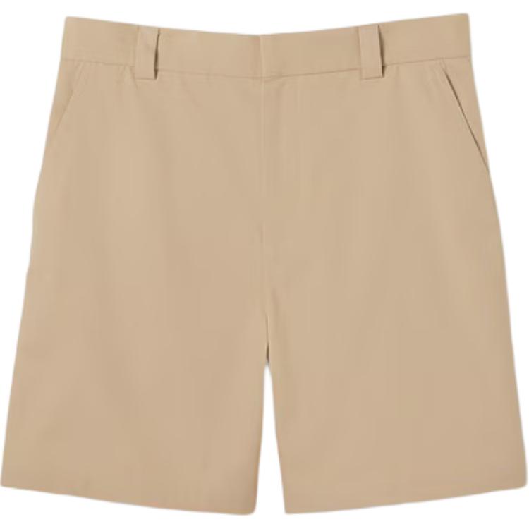 GUCCI Double Cotton Twill Shorts With Web