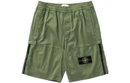 STONE ISLAND Casual Shorts Men's Green Moderate