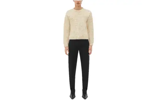 Bottega Veneta Casual Pants Men's Black Moderate Tapered Pants