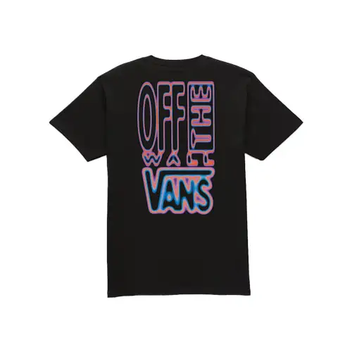 Vans Heat Vision Logo T Shirt T Shirt Men's Black