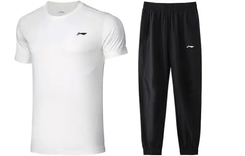 Li Ning Casual Sportswear Men's Crew Neck Moderate