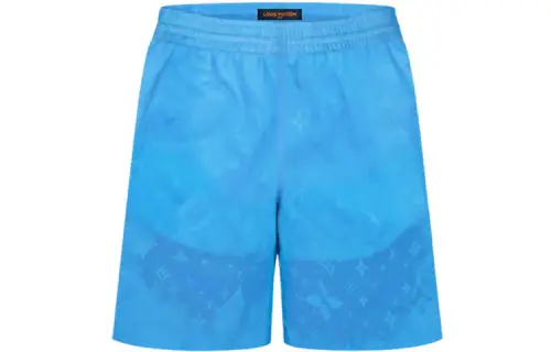 LOUIS VUITTON New Quarterly Products Of LV Casual Shorts Men's Blue