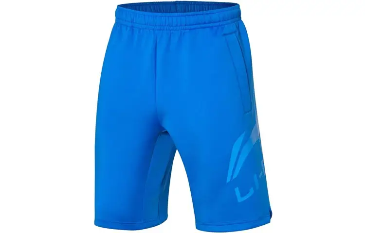 Li Ning Table Tennis Collection Casual Shorts Men's Crystal Blue
