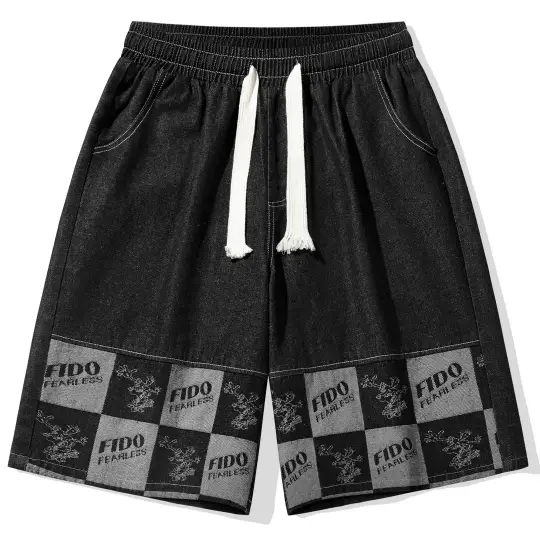 FIDO DIDO Denim Shorts Unisex Moderate