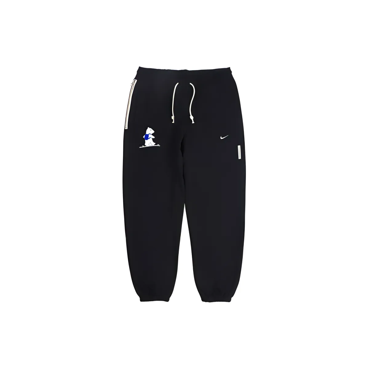 Nike Casual Pants Men's Black Moderate Cuffed Pants