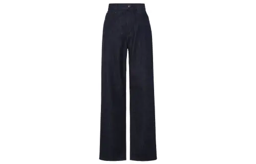 UNIQLO Jeans Men's Dark Blue Moderate Straight Fit Pants