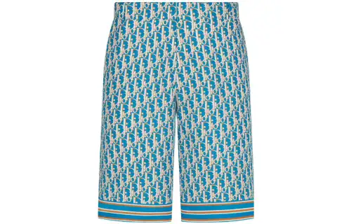 DIOR Quarterly New Products SS22 Casual Pants Men's Blue