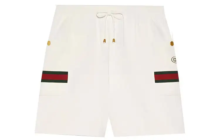GUCCI Casual Shorts Men's White