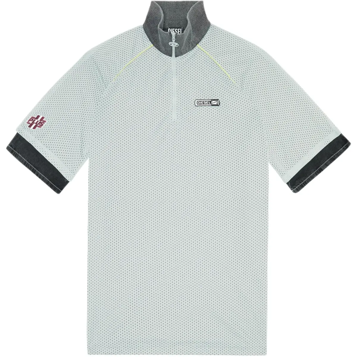 DIESEL Polo Shirt Men's Light Gray